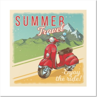 Enjoy The Ride - Summer Travel Posters and Art